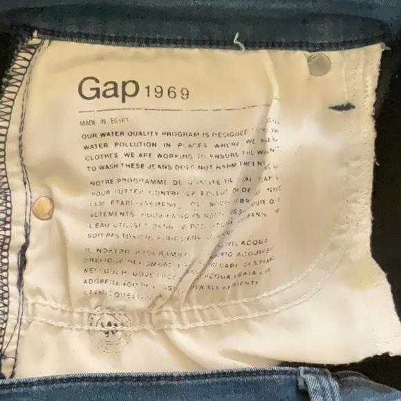 GAP 1969 Women’s LEGGING JEAN XL Skinny Leg Preowned - Picture 6 of 8